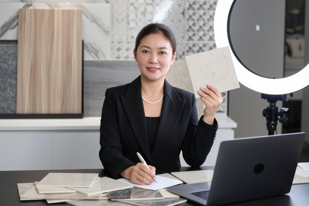 Muốn Bán Được Gạch Thời Đại Mới, Phải Biết Ứng Dụng Livestream Và Tiktok Thế Này